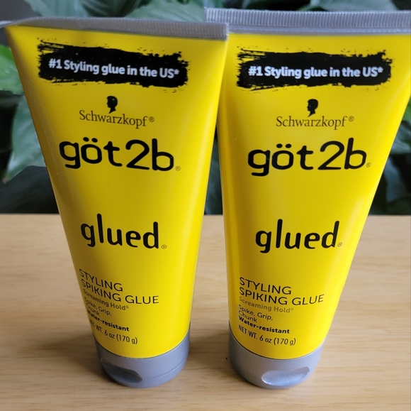 Got2B Other - Schwarzkopf göt2b Glued Styling Spiking Glue 2pack . NEW